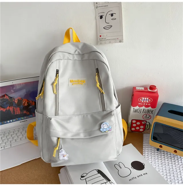 Women's Backpack Youth Girl's Laptop Backpack Grey - Shop at LoveMi