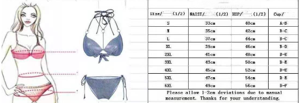 Women's Split Plus Size Striped High Waist Swimsuit - Image 9