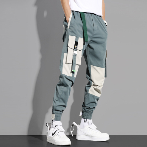 Title 2, Koreaanse legging broek met meerdere zakken, de...