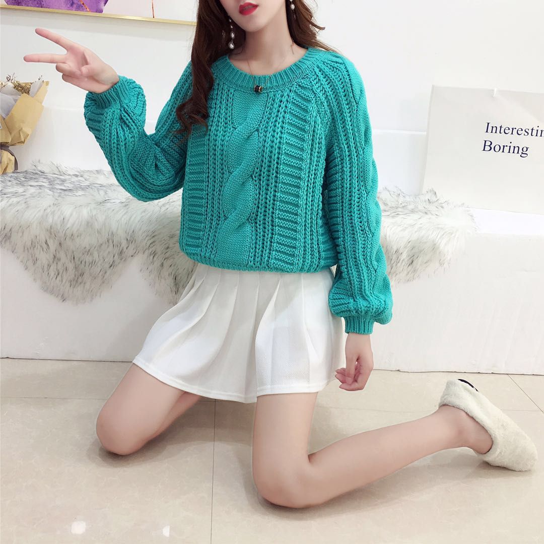 Title 4, New Inner Twist Loose Knit Pullover Womens Out...