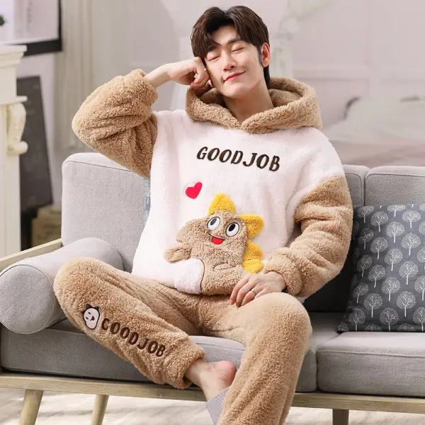 Cartoon Girl Pajamas and Home Service Suit