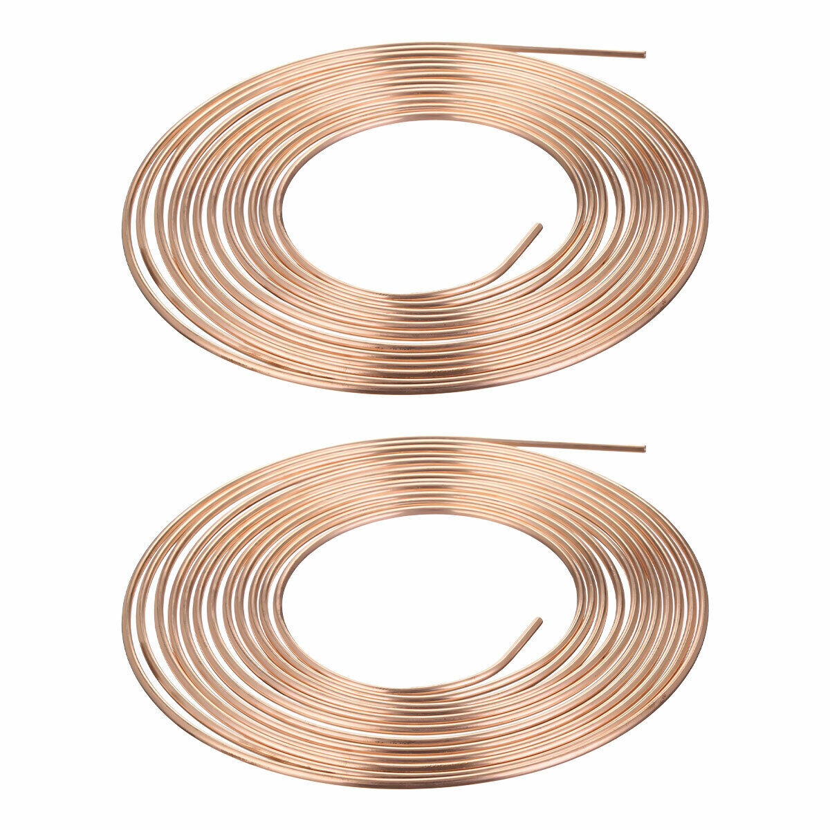 2PCS 25ft Kunifer Cunifer Copper Nickel Brake Pipe Line Roll Tube Hose — image 10