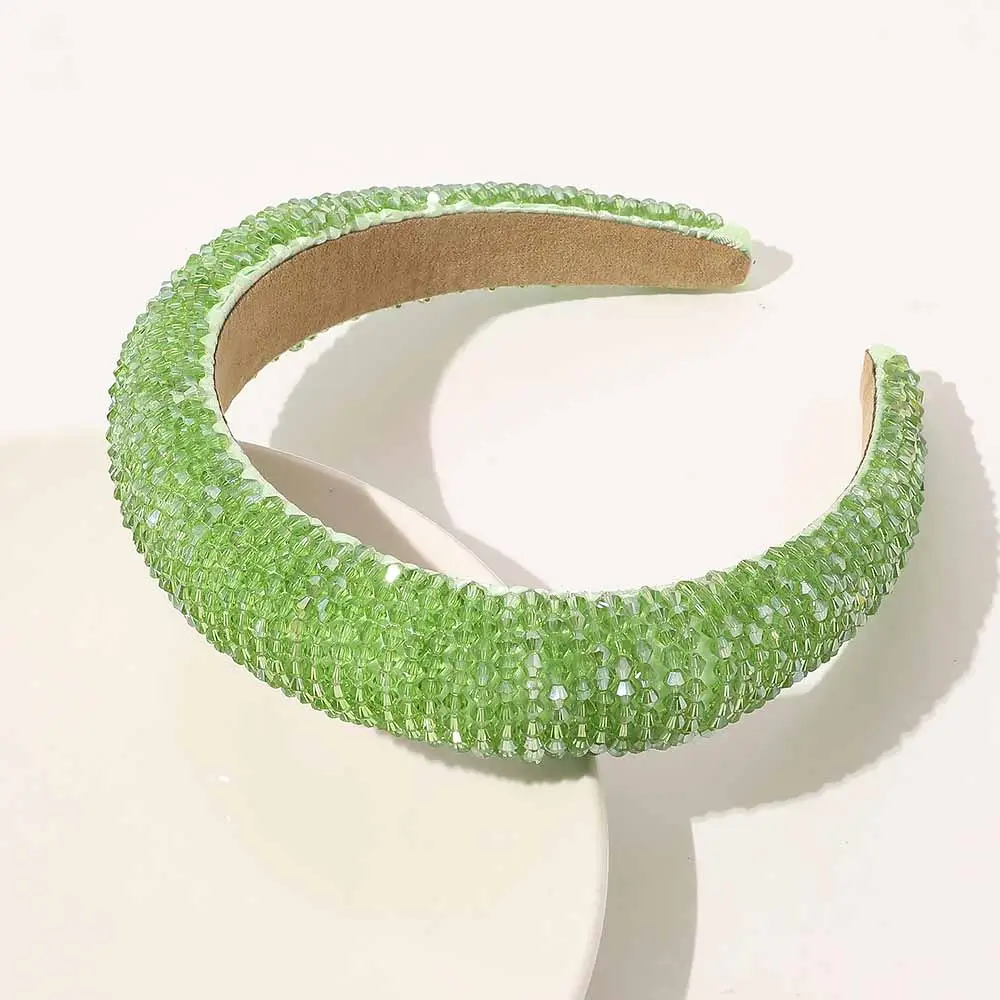 Women's Wide Brim Baroque Crystal Headband