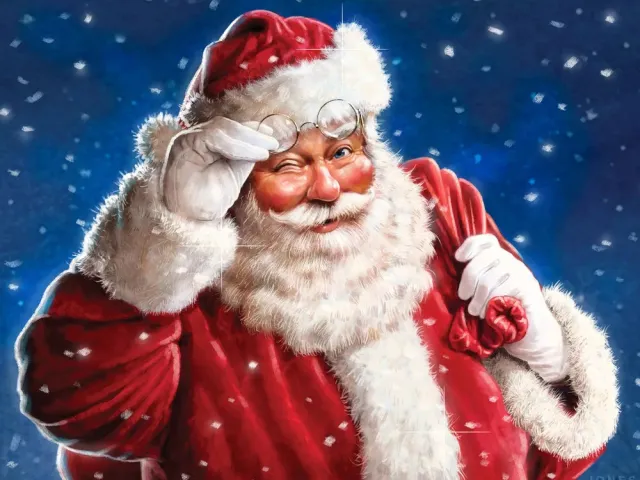 Santa Full Square Embroidery Promotion Diamond Art Winter Cross Stitch Rhinestone Home Decoration Style3 - Shop at LoveMi