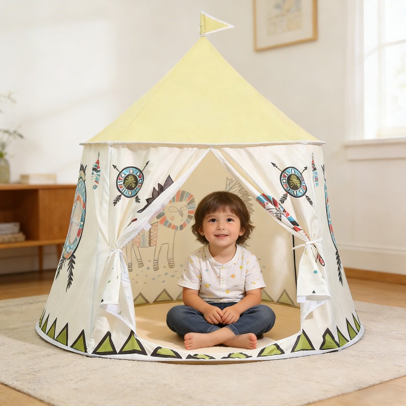 Children Kids Baby Foldable Play Tent Portable Girls Boys Playhouse Indoor — image 8