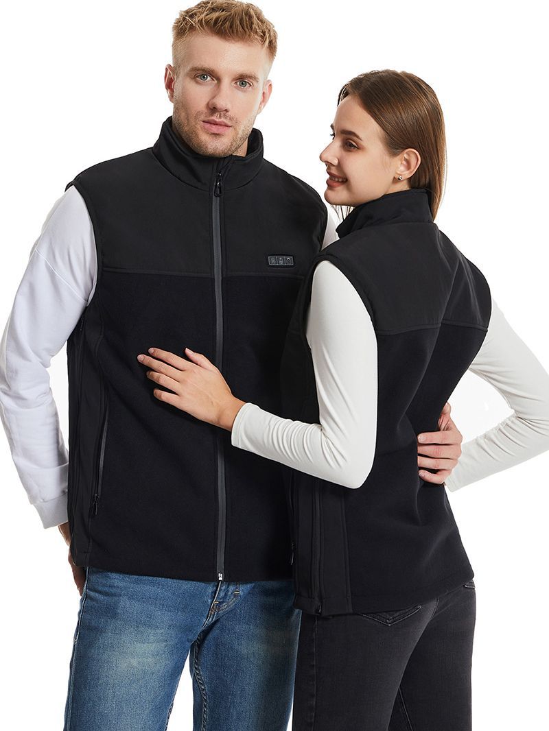 Title 2, USB Elektrisch Fleece Smart Vest met constante ...