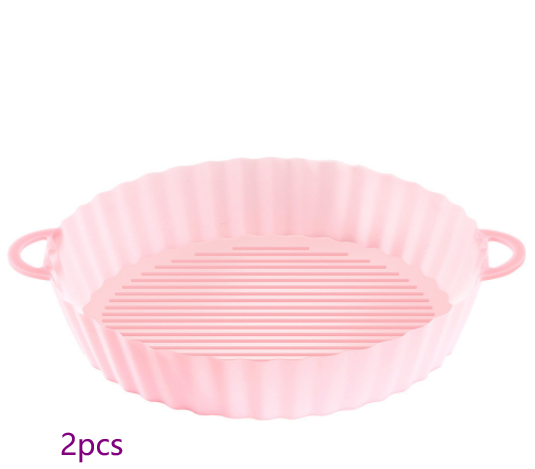 Non-Stick Silicone Air Fryer Tray Grill Pan Reusable Liner
