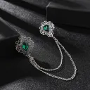 Ancient Silver Emerald