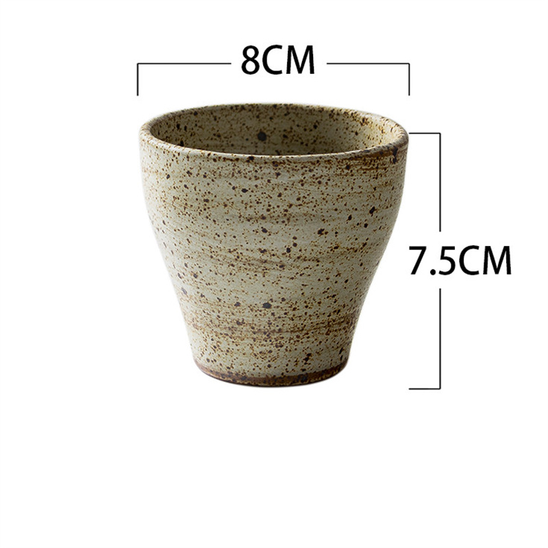 Title 6, Retro Style Fashion Simple Rough Pottery Tableware