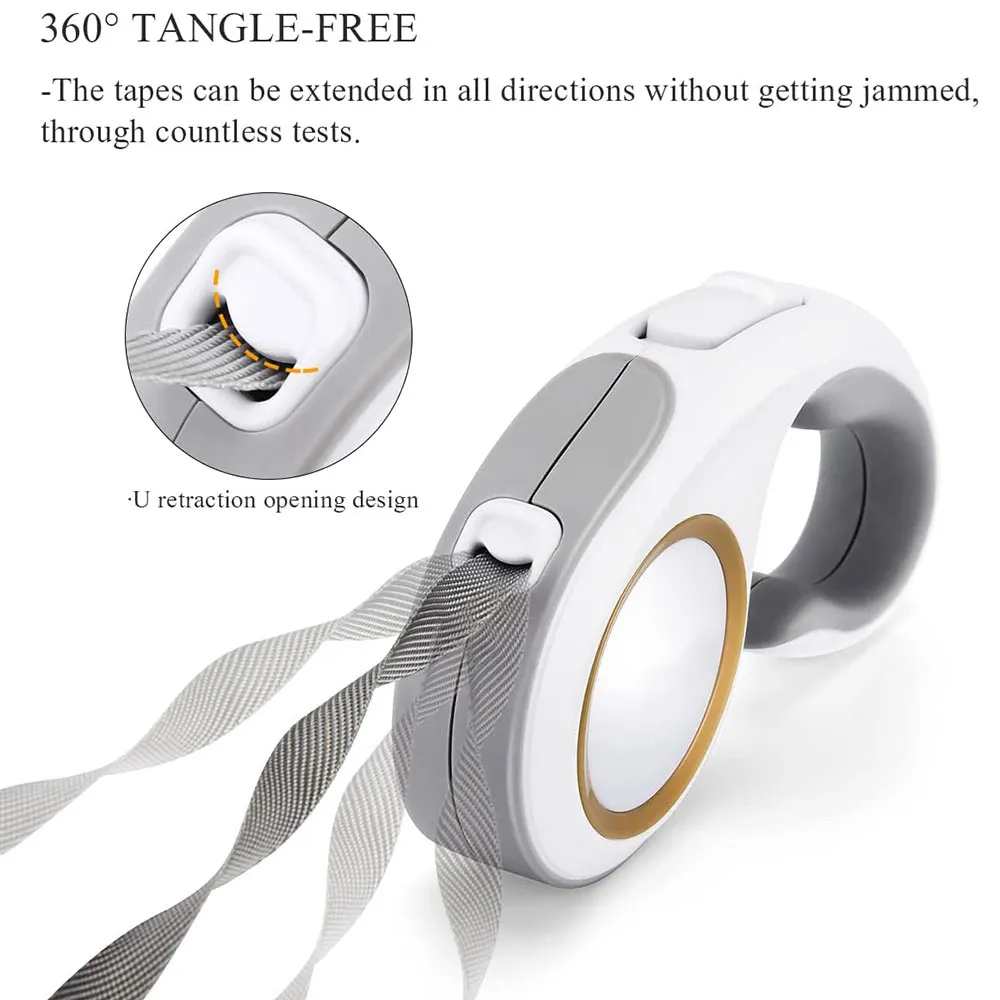 Automatic Explore Retractable Dog Leash Pet Traction