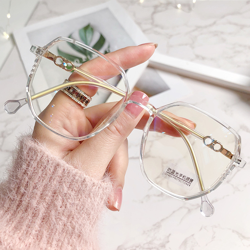 Korean Fashion Style Plain Net Red Glasses Frame - Image 5
