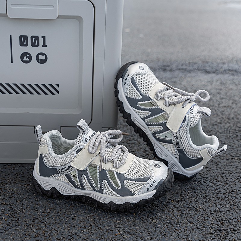 2026 Spring Summer Kids Mango Toe Sneakers, Lightweight Soft Sole Hiking Dad Shoes, Casual Closed-Toe Sports Sandals