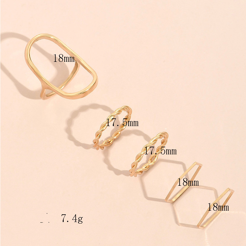 Women's Fashion Ring Alloy Ring All-match