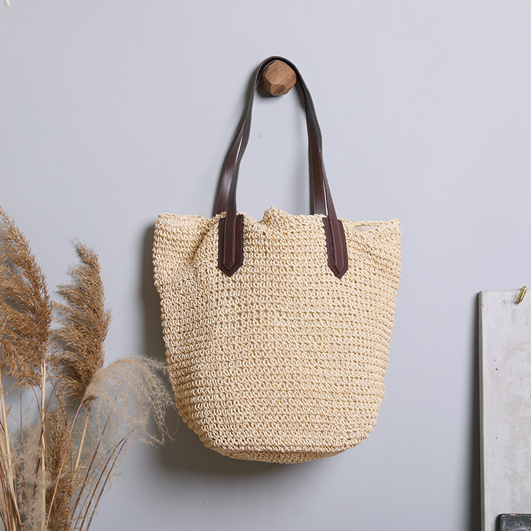 Straw Shoulder Bag, picture 2 of 5