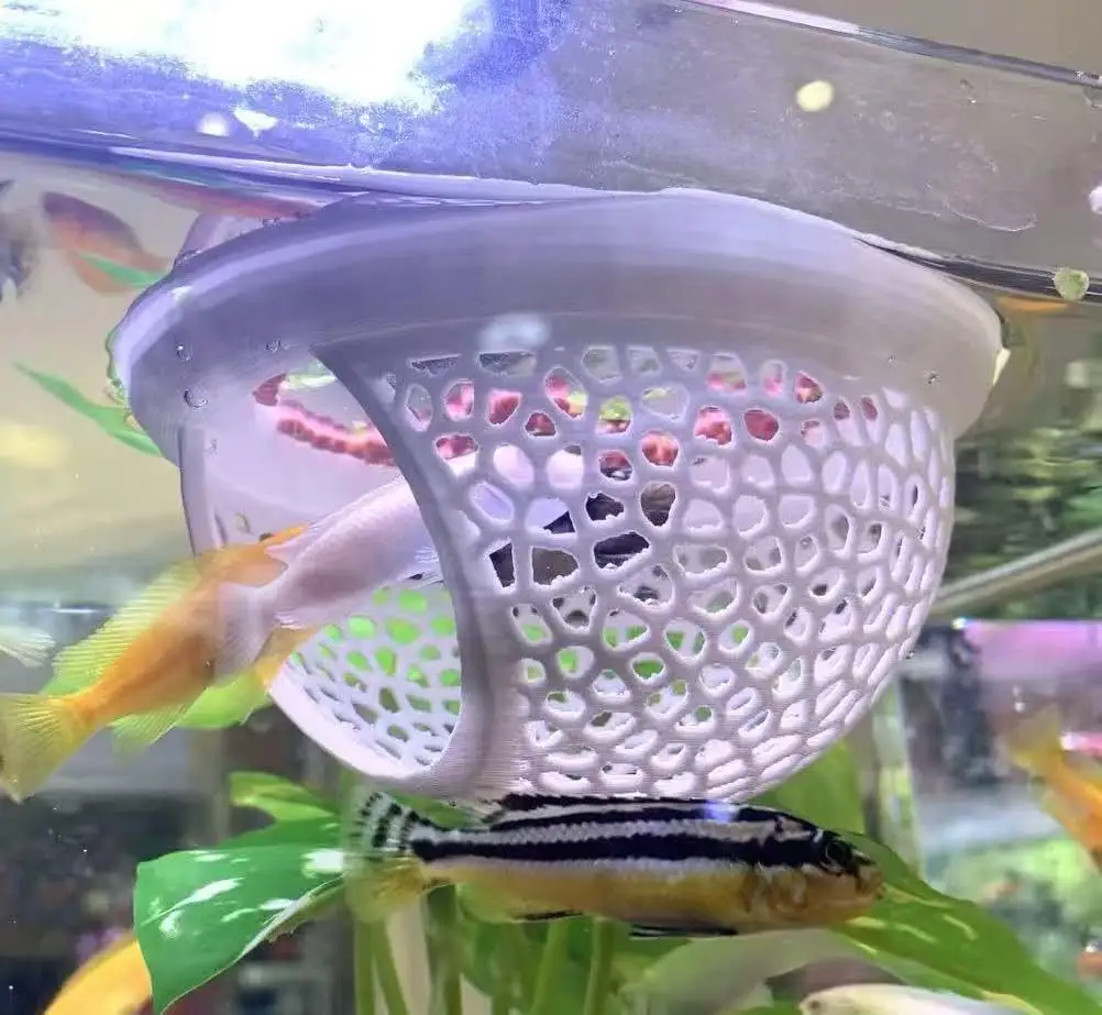White Floating Betta Fish Hammock Bed, Beta