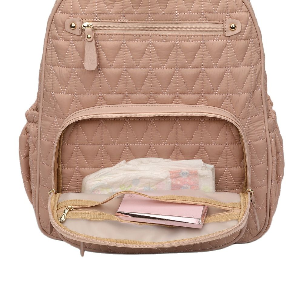 Super Light Waterproof Down Material Large Capacity Mother And Baby Bag Mommy Backpack — foto 4