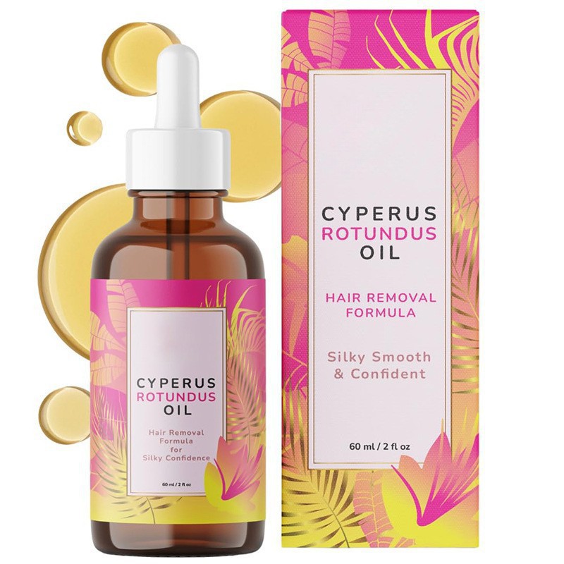 Best-selling Hair& BodyOil 60ml Natural Cyperus Rotundus Essential Oil For Unwanted Hair Care — foto 8