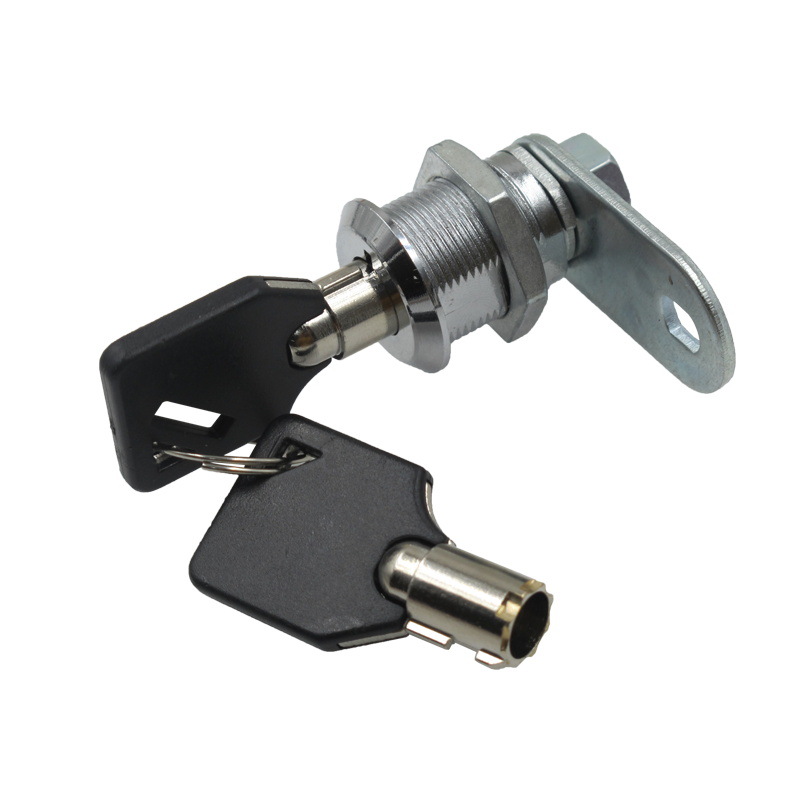 Title 2, Thickened Cylinder Key Cam Lock Zinc Alloy File...