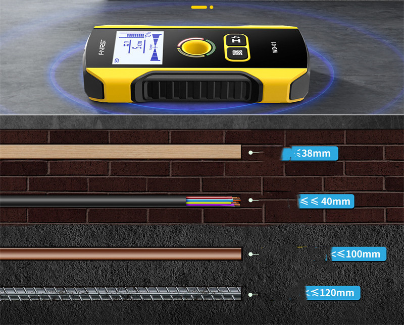 Title 6, Multifunctionele Muurdetector WD-02 Draad Metaa...