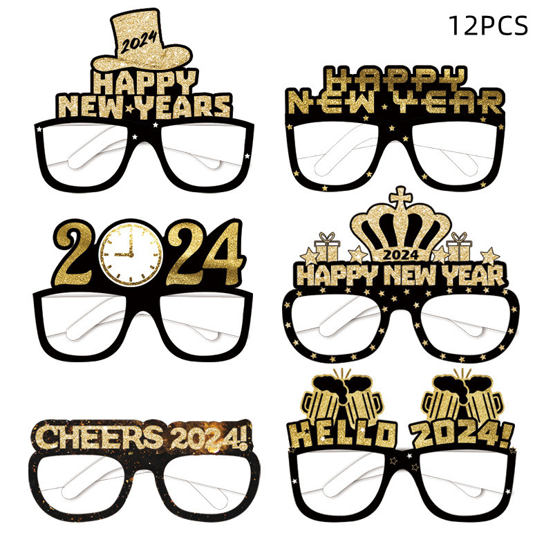 New Year Glass