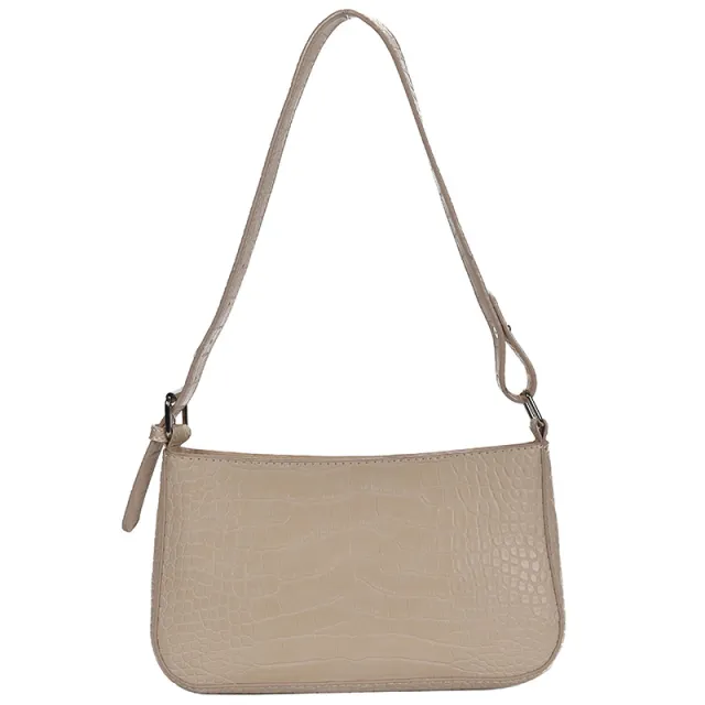 Underarm Bag Baguette Bag Women's Shoulder Messenger Bag Apricot - Shop at LoveMi