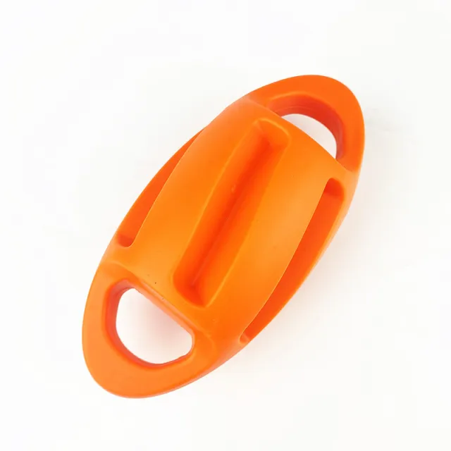 Dog Vocal Toys Bite resistant Floating Water Blown Rubber Orange - Shop at LoveMi