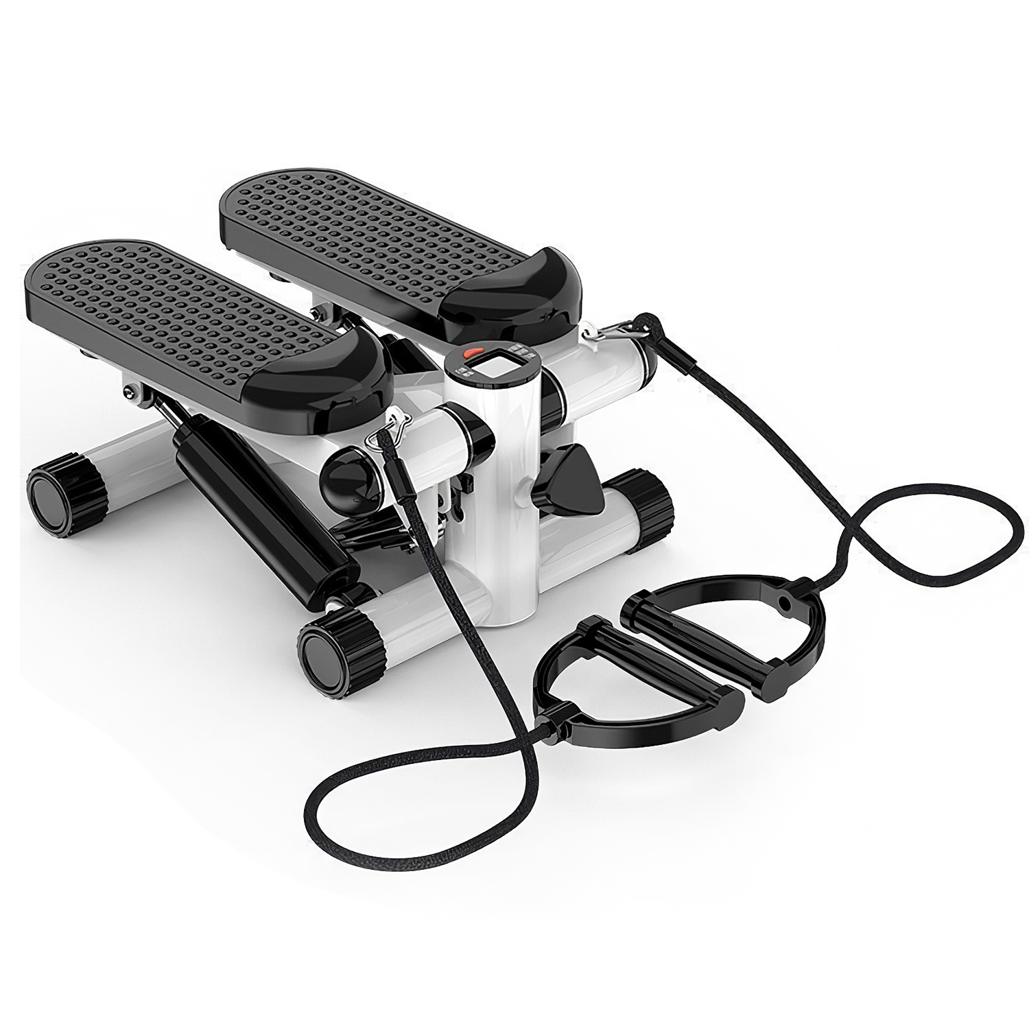 Stepper For Exercise Mini Fitness Stepper With 2 Resistance Bands LCD Monitor Max 330.7LBS Load Stair Stepper Quiet Stepper — foto 7
