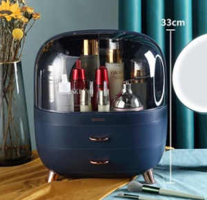 Cosmetic Storage Box Drawer Type Desktop Dustproof Rack - Image 13