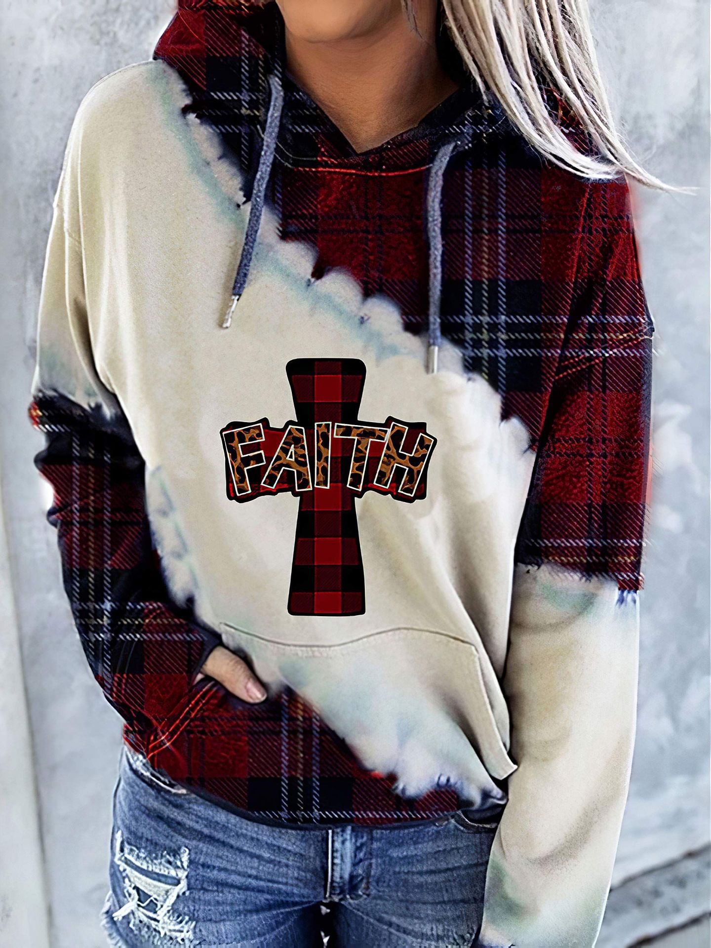 3D Long Sleeve Loose Pullover Sweatshirt Top