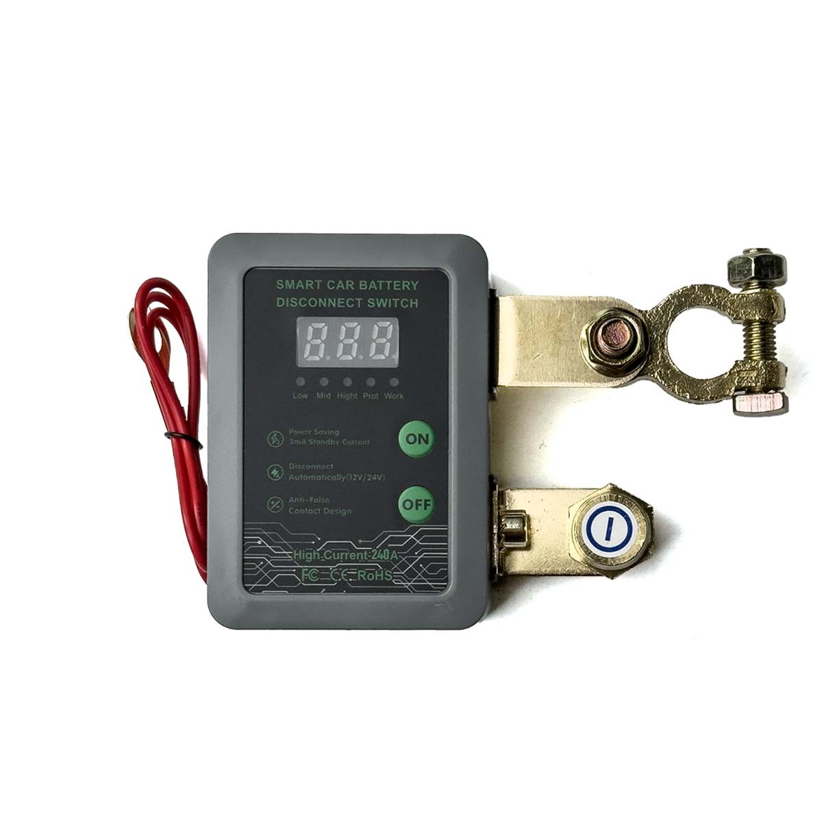 Wireless Remote Car Battery Disconnect Relay Master Kill Cut-off Switch Isolator — image 10