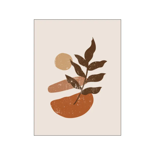 Simple Abstract Line Decorative Painting Living Room Bedroom Frameless - Shop at LoveMi