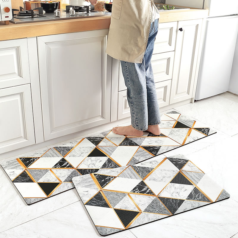 Long Simple And Wipeable Waterproof And Non-slip Floor Mat