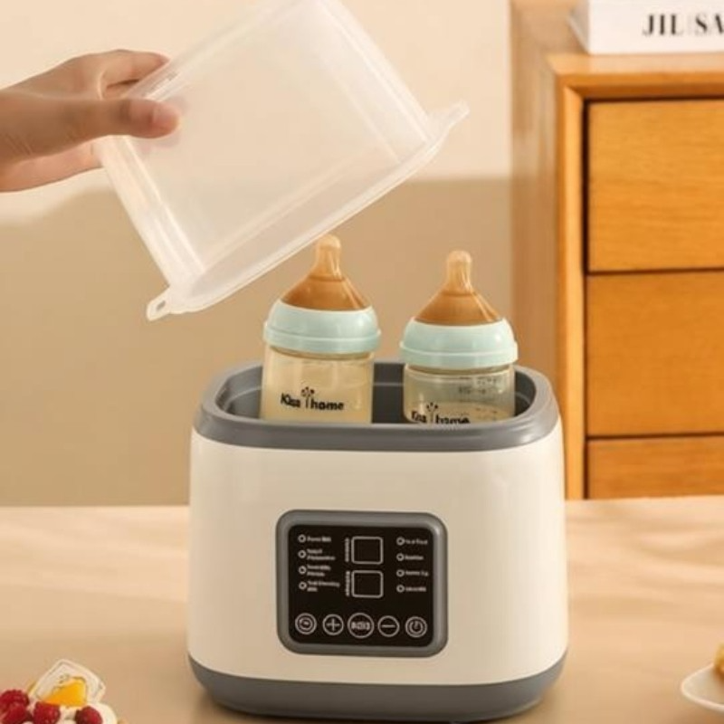 Baby Bottle Warmer Remote Control Steriliser Fast Milk With LCD Display — image 8