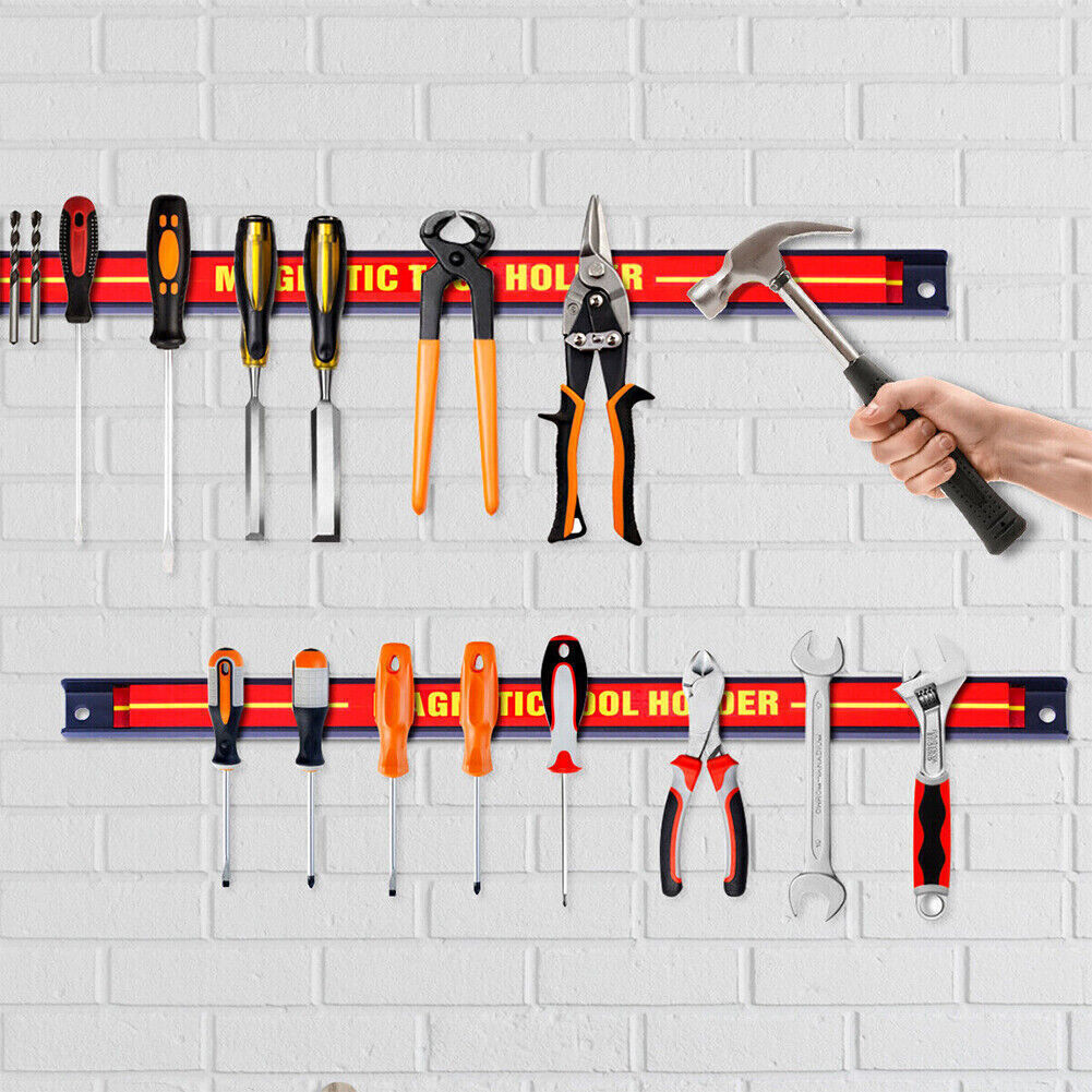 6x18 Heavy Duty Magnetic Tool Bar Storage Holder Rack Garage Wall Holder Strips 7