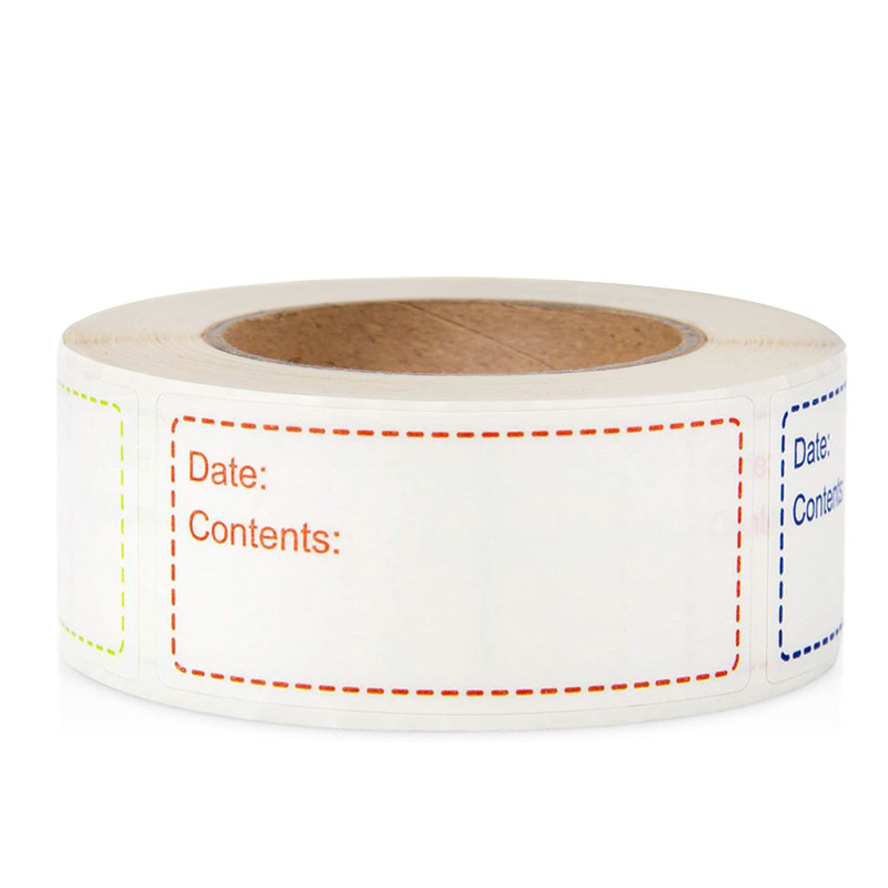 Title 2, 500 Rolls Of 3 Colors Date Stickers Kitchen Ref...