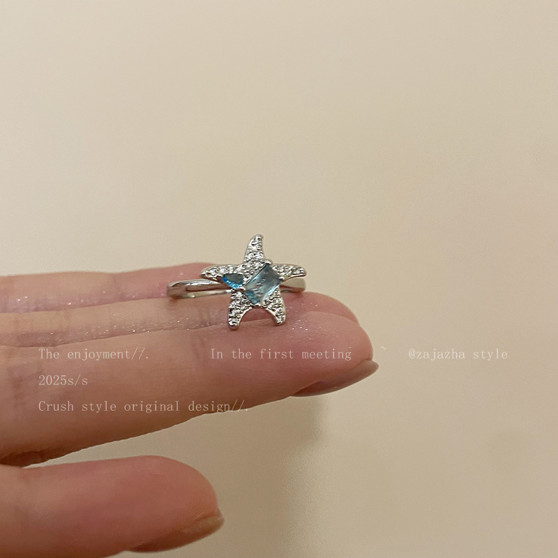 Bague Zircon Bleu Femme — Élégance et Style Assuré - image 5