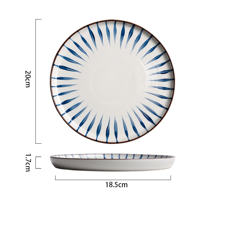 Title 1, Plato de comida occidental vintage dibujado a m...