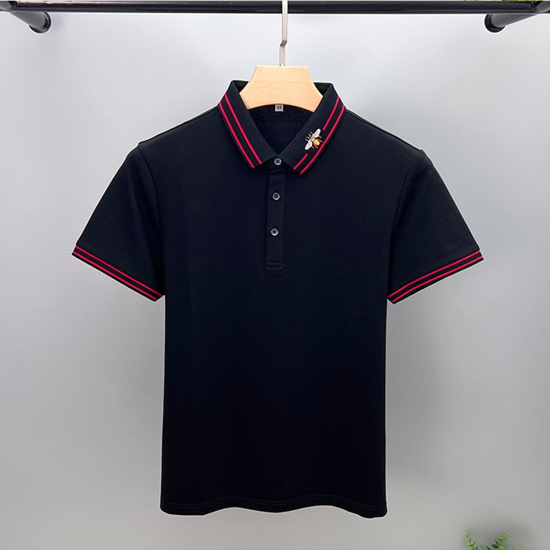 Men's Casual Fashion Embroidered Short Sleeves — image 1