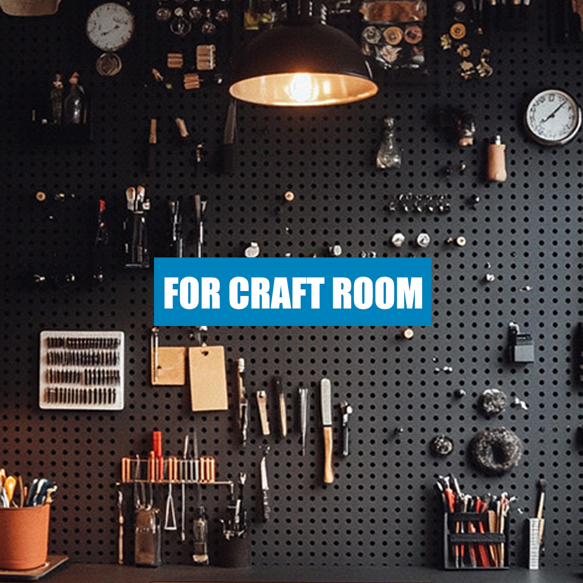 108-Piece Black Wall Management Kit, Including Pegboard And Hooks In Multiple Sizes, Ideal For Organizing Garages, Workshops, And Storage Rooms