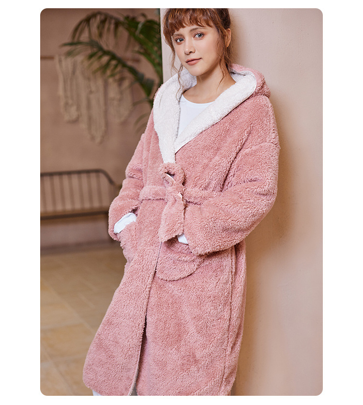 Title 3, Double-sided Plush Padded Pajamas