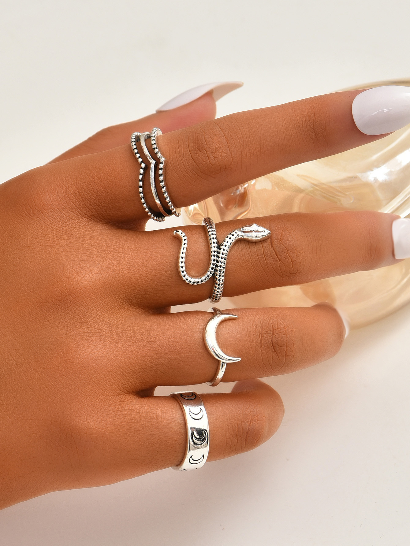 Temperament Niche Design Female Personality Rings