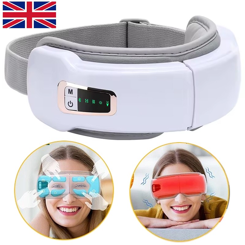 Heated Eye Massager With Vibration Soothing Mask For Relaxation — image 3