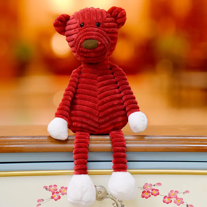Ins Ugly Cute Doll To Appease Striped Soft Doll