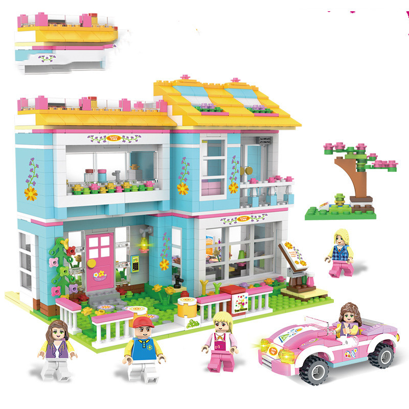 Title 3, Building block toy girl