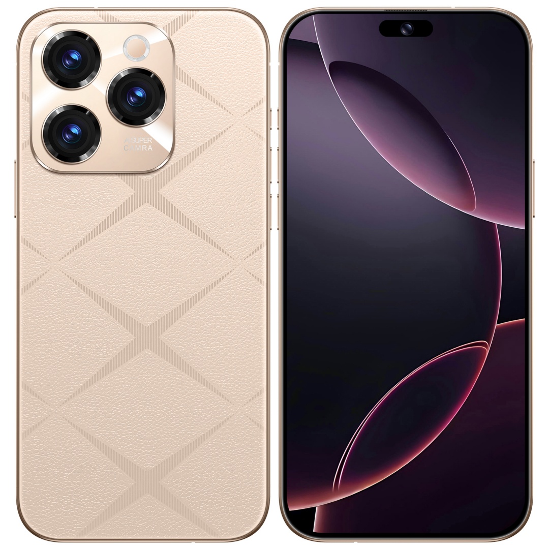 A16 Pro Max Unlocked Phone Ultra 12GB-256GB Smartphone Android 14.0 Phone,6800mAh Battery 5G Dual SIM Dual Standby — foto 3