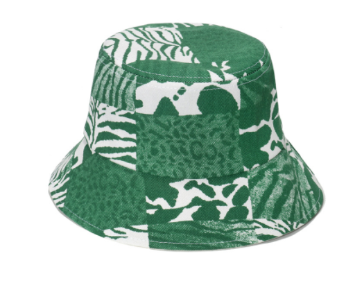 Spring And Summer Geometric Lattice Flowers Sun Female Fisherman Hat — foto 6