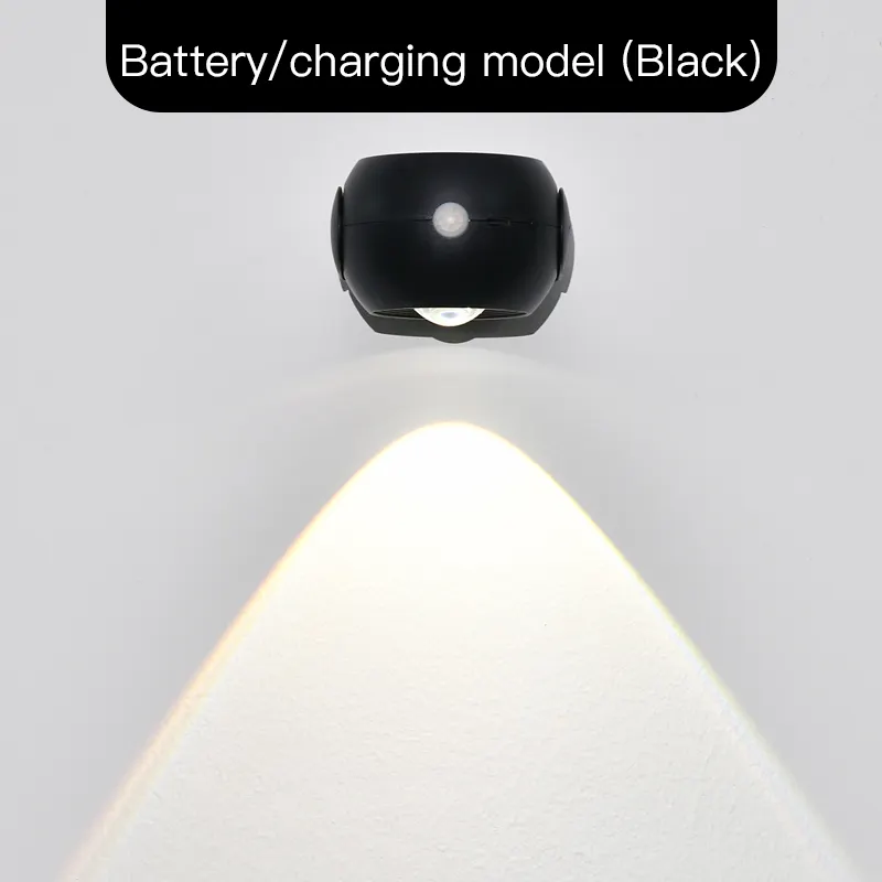 Adjustable Angle Human Sensing Light, Wireless Sunset