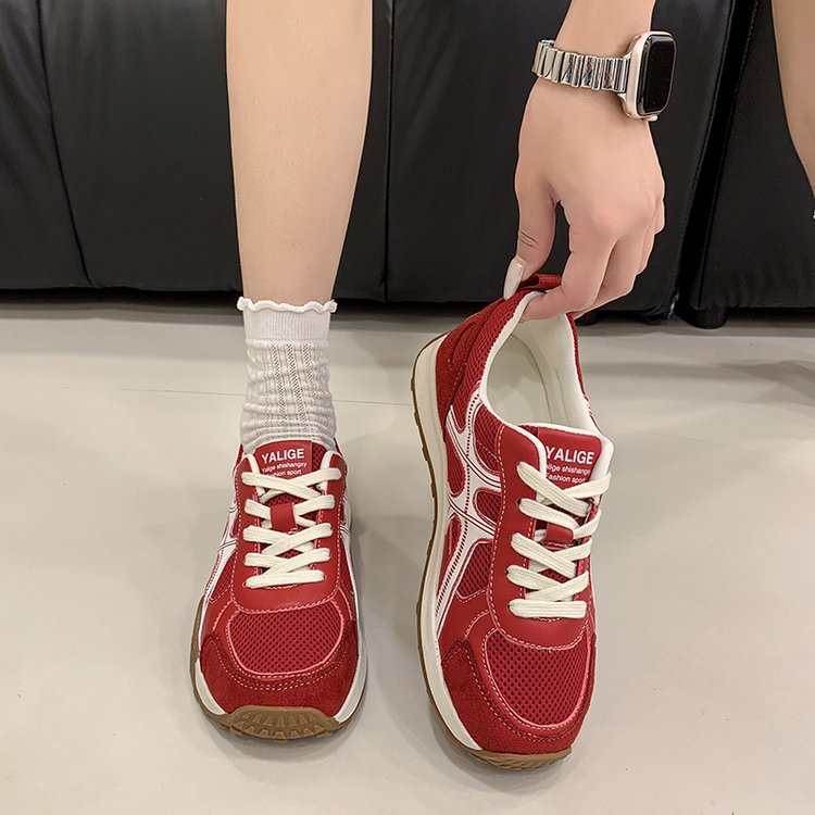 Mesh Lace-Up Sneakers, picture 3 of 3