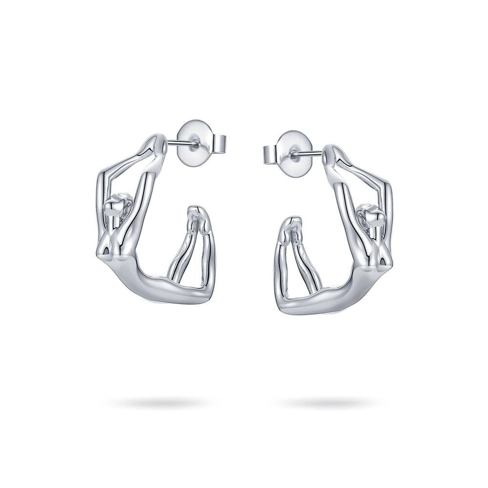 Earrings 3D Female Body Fashion Personality Earrings