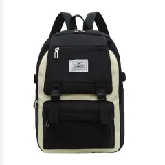 Fashion Elementary School Student's Lightweight Schoolbag - Black - View 1